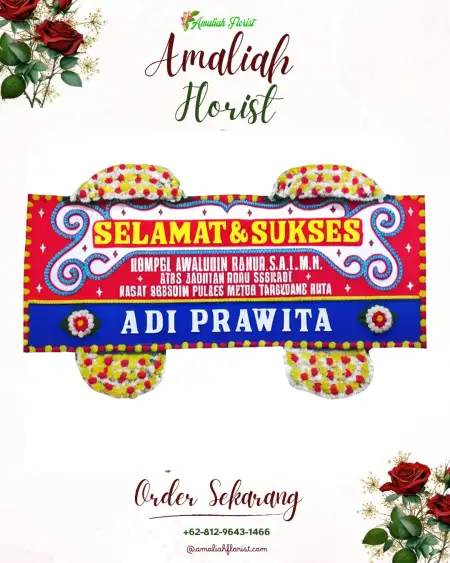Papan Bunga Ucapan Selamat Pundong